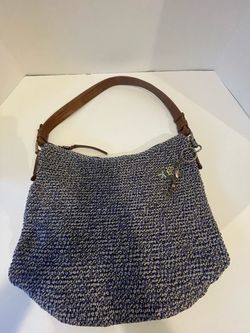 The Sak brand Crochet Hobo Bag with Strap