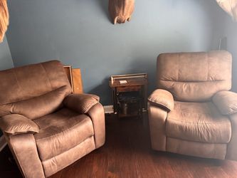 Set of 2 rocker recliners - $300 OBO