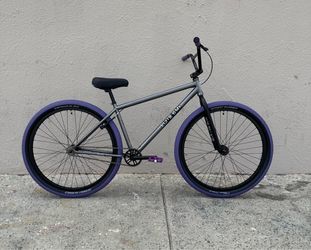 Brand new Elite Bandit gray/purpule 29 BMX bike