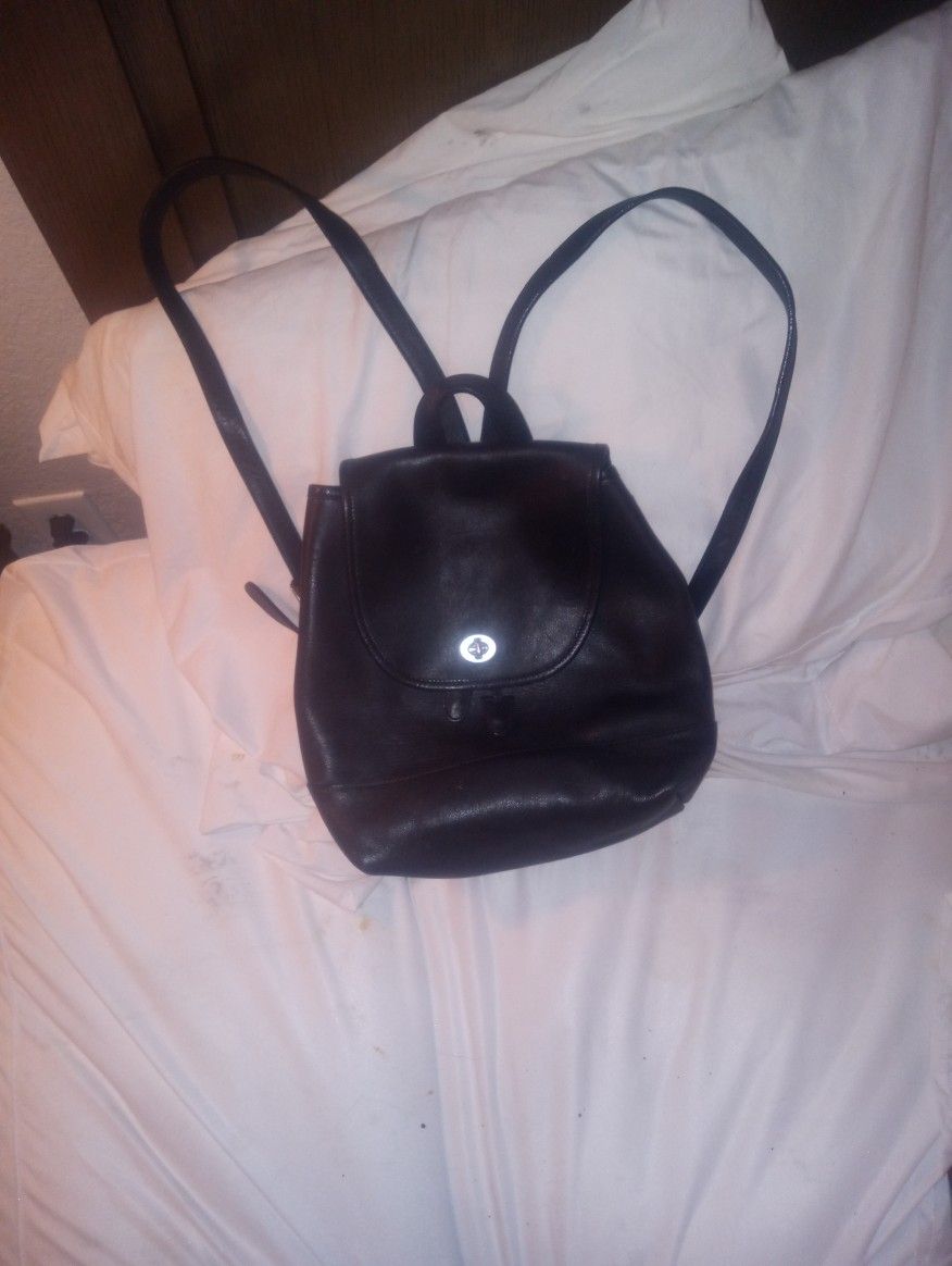 Authentic (I personally verified two ways) Coach backpack/Purse