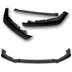 For 2016-2018 Nissan Altima Sedan Matt Black Front Bumper Splitter Spoiler Lip -(2-PU-416