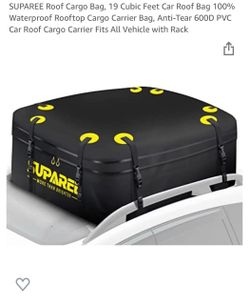 Roof cargo bag 19 cubit feet