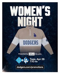 Dodgers women’s night sweater