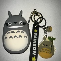Totoro Coin And Keychain 