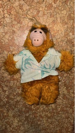 Alf the alien plushie
