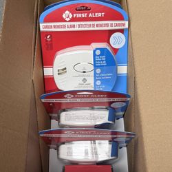 New Lot of 6 First Alert Carbon Monoxide Alarm Detector CO400A C16-159103-173786