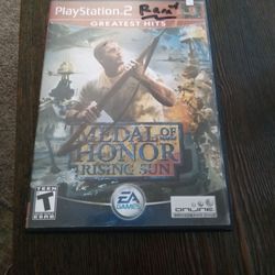 PLAYSTATION 2 MEDAL OF HONOR GAME