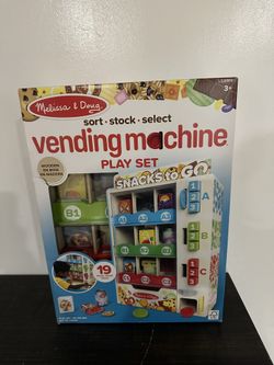 Melissa And Doug vending Machine New 