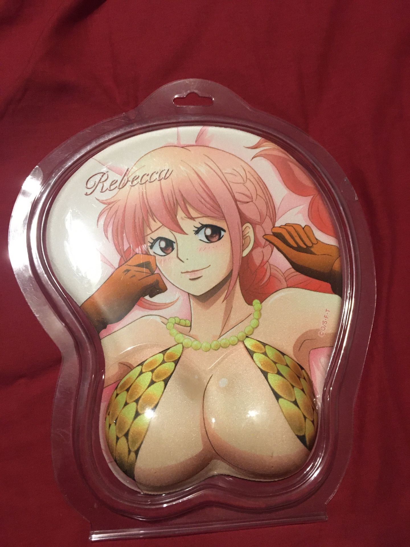 Anime Merchandise: One Piece Rebbeca Oppai Mousepad