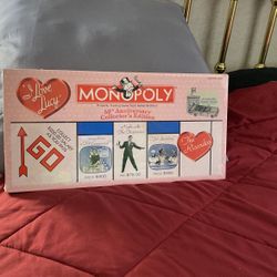 I Love Lucy 50th Anniversary Monopoly Board Game