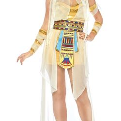 Leg Avenue Women's Cleopatra Egyptian Nile Mummy Halloween Costume 6 Pcs Available In Small, Medium And Large