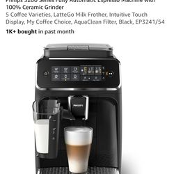 Phillips 3200 Series Fully Automatic Espresso Machine