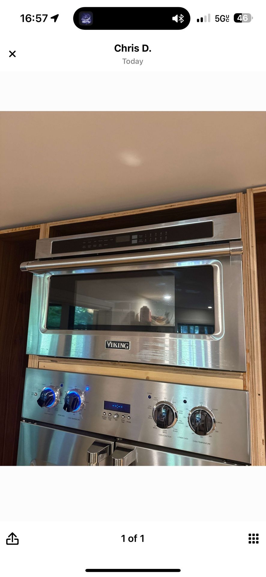 🔥 Brand New Viking 1.6 cu ft Convection Speed Microwave – Drop-Down Door Design 🔥 