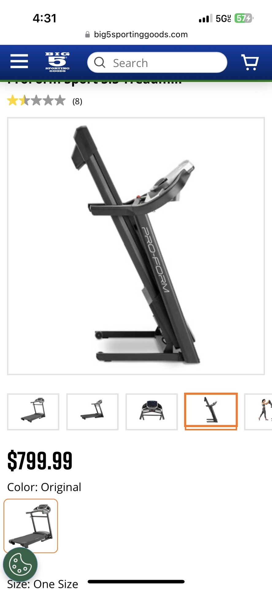 ProForm Sport 5.5 Treadmill