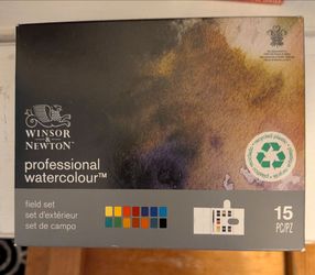 Winsor & Newton Professional Water Colour 15 pcs
