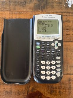TI-84 calculator