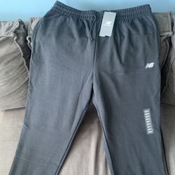 New Balance Relaxed Charcoal Joggers
