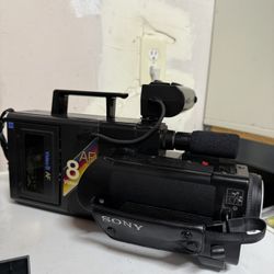 Sony Video8 Vintage Handheld Camcorder Video Camera 