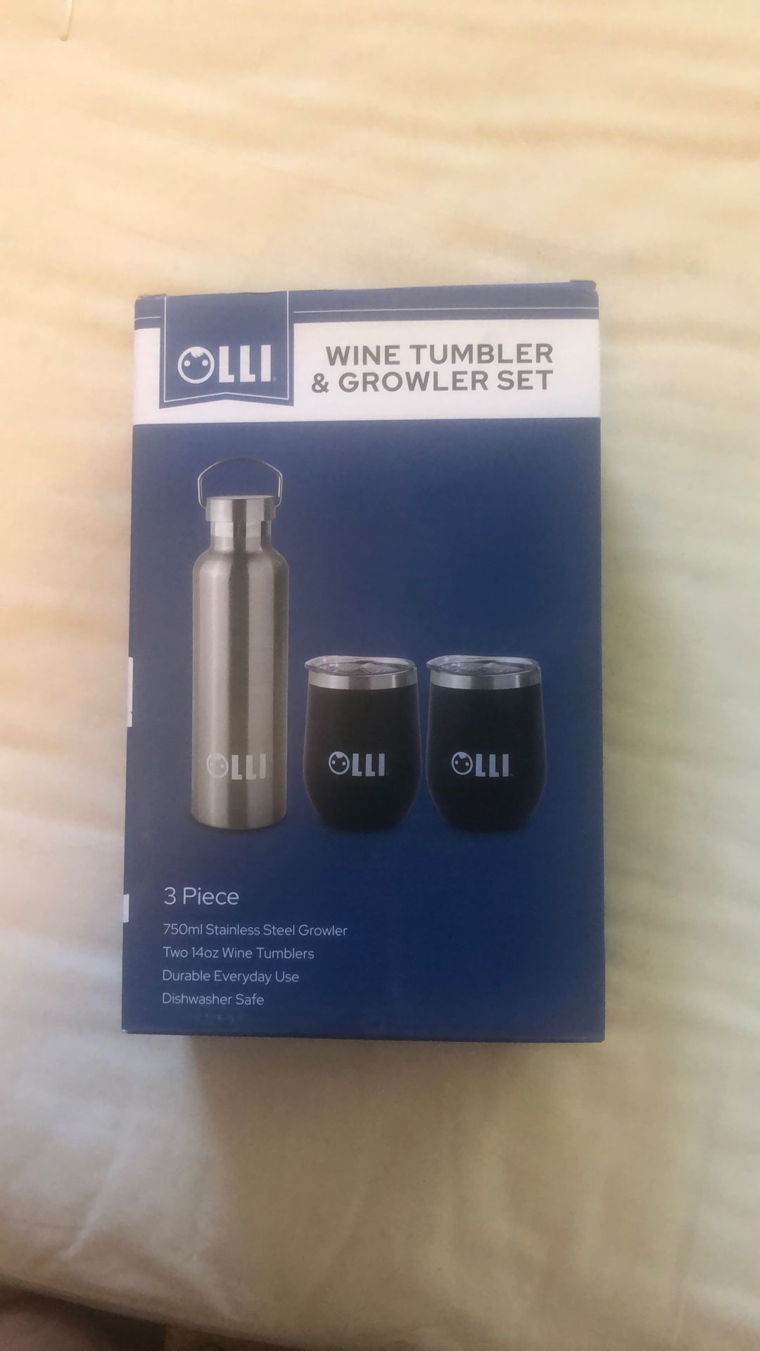 Wine Tumbler Growler Set