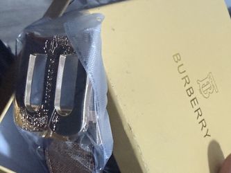 Burberry men’s belt