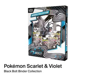 Pokemon Black Bolt Binder Collection box. Brand New and Sealed*