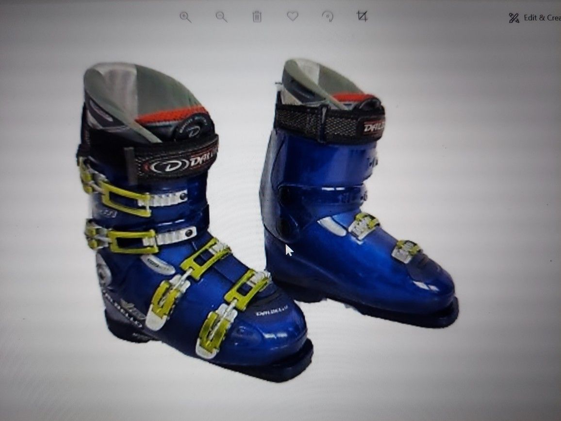 Dalbello V10 Custom Heat Ski Boots.(28.5) US Mens Size 12.5 Narrow Foot