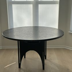Leather Granite Kitchen Table 