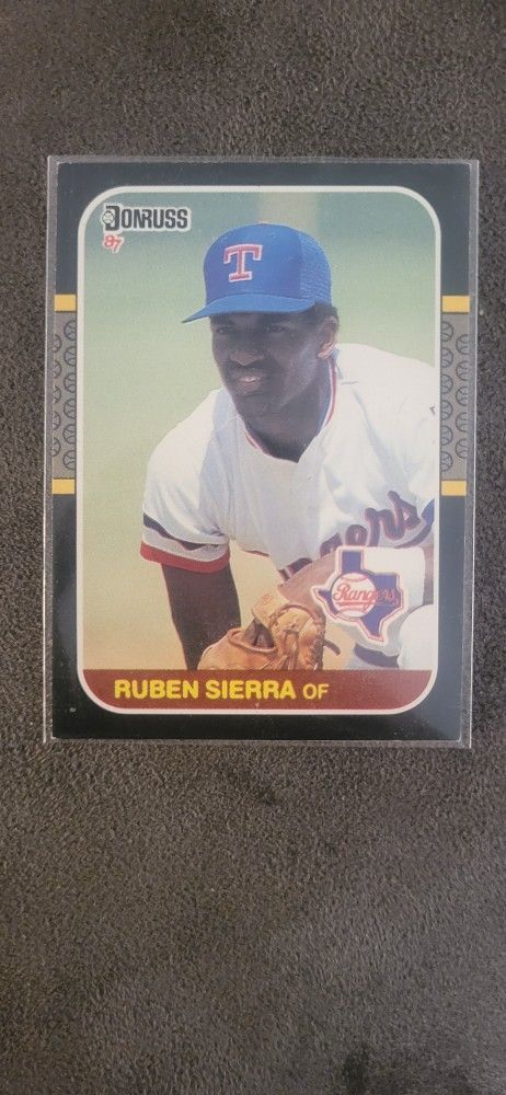 1987 Donruss Ruben Sierra