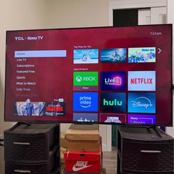 55 inch 4k tcl Roku tv