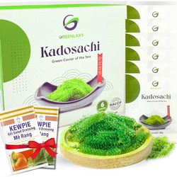 Kadosachi Dehydrated Sea Grapes, 4.24 oz 1 box (Pack of 6) - Green Caviar