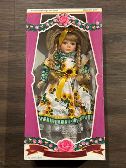 Victorian Rose Porcelain Doll Abigail Rose