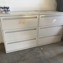 3-drawer Lateral File Cabinet (4 QTY)