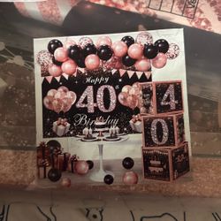 40Th Birthday Party Pack