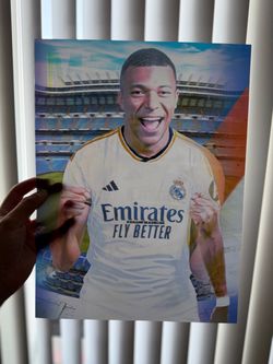 Kylian Mbappe Poster