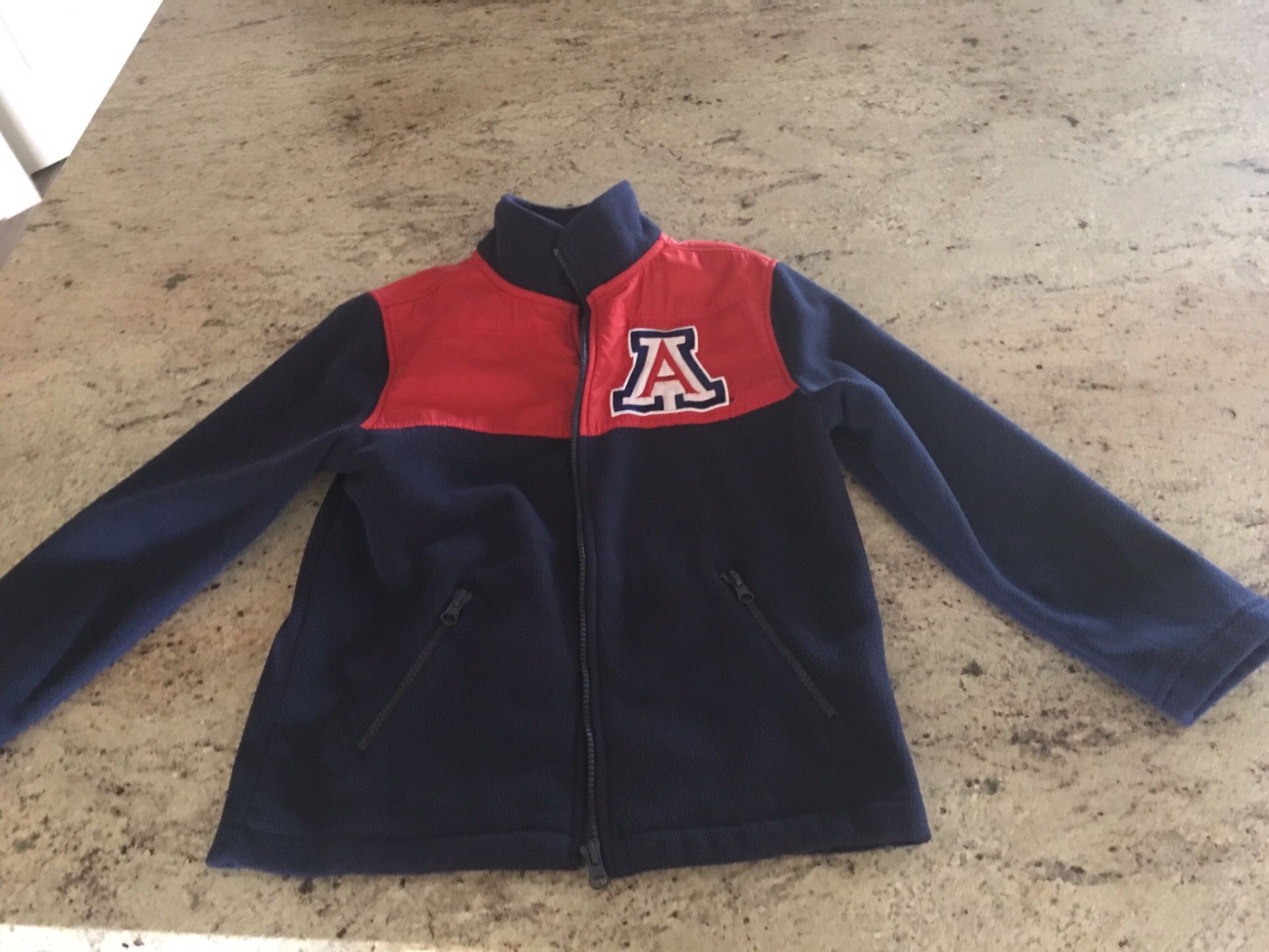 Kids UofA fleece jacket