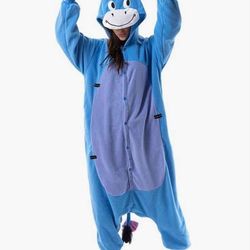 Beauty Shine Unisex Adult Onesie One Piece Pajamas Cosplay Cartoon Costume Halloween Christmas Sleepwear Jumpsuit Homewear. Size XL.