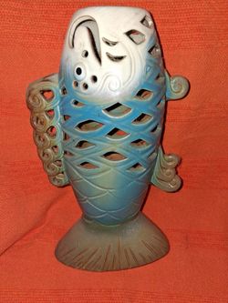 A fish vase