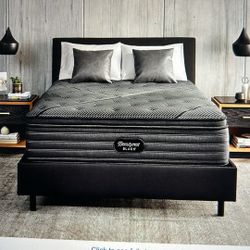 Beauty rest Black L-Class Medium With Plush Pillow Top