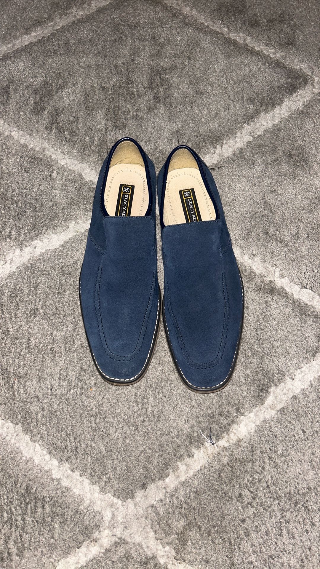 Stacey Adams Shoes- Blue Suede