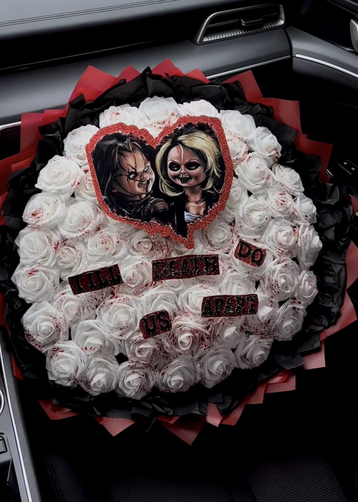 Bride of chucky bouquet