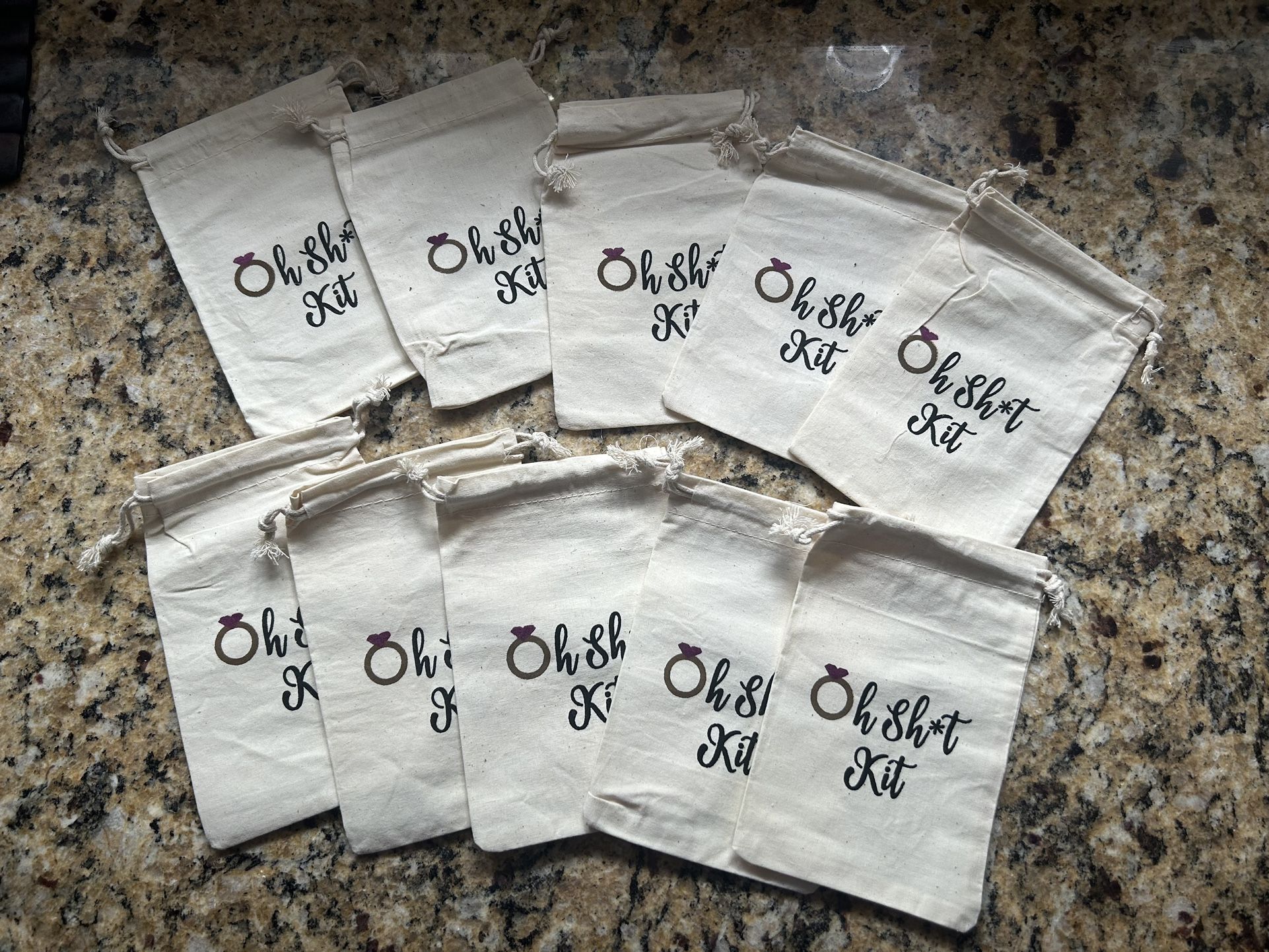Oh Sh*t Kit Bags (Hangover Kit Bags)