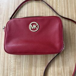 Michael Kors Small Red Crossbody