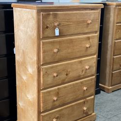 BRAND NEW Large Pine Dressers, Tall Solid Wood Chest of Drawers