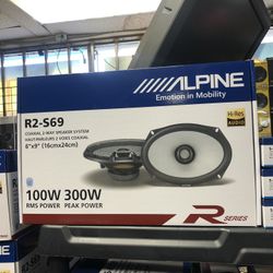 Alpine R2-s69 On Sale Today For 209.99