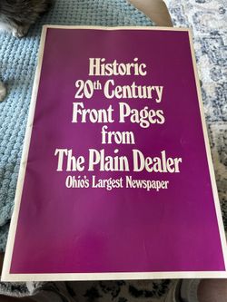 PD Historic Front Pages Book