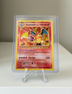 Charizard Holo Rare XY Evolutions Pokemon