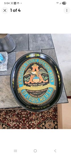 Anheuser Busch Serving Tray