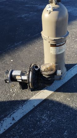 1 HP Pump And C1200 Haywar Filter