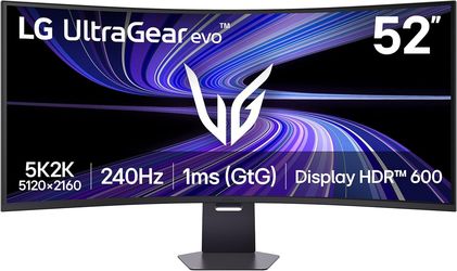 LG UltraGear evo 52G930B-B 52 5K2K Curved Gaming Monitor 240Hz New