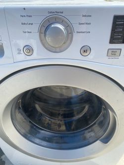 LG washer and electric dryer delivered